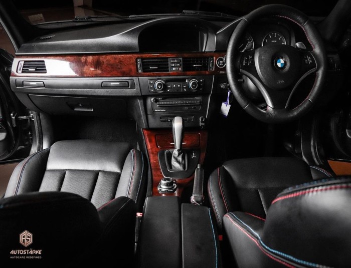 BMW interior customisation